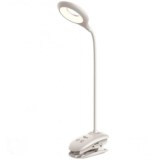 Лампа настольная LEBRON L-TL-L-40 4W 4100K 1200 mAh USB белый 15-13-44