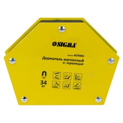 Магнит для сварки трапеция 34 кг 105х65х65х45 мм Sigma 4270361