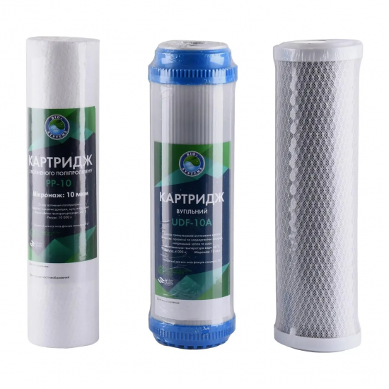Комплект картриджей для систем очистки Bio Systems Осмос PP CТО PP