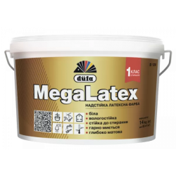 Краска Dufa MegaLatex D120 латексная для внутренних работ 1.4кг