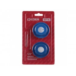 Комплект для полотенцесушителя (заглушка кран Маевского) хром KOER SET-06 KR3076 Комплект для полотенцесушителя (заглушка кран Маевского) хром KOER SET-06 KR3076