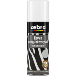 Грунт спрей акриловый 400мл ZEBRA 87 красно-коричневый