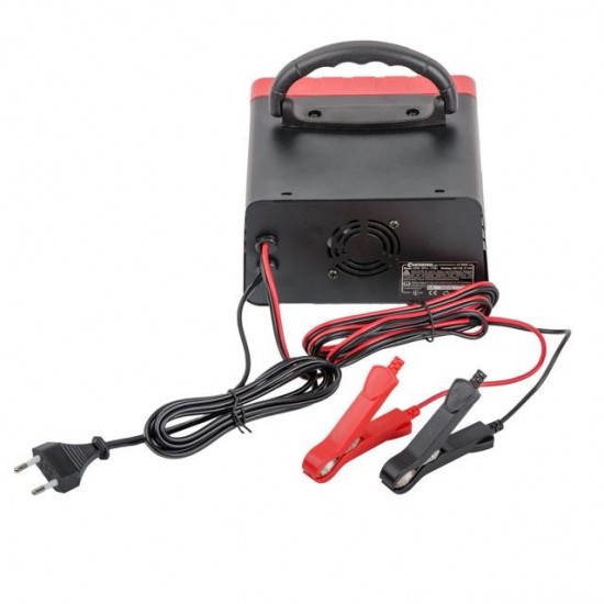Зарядное устройство для автомобильного аккумулятора 6-12 В  0-10А 6-120 Ач Intertool AT-3020