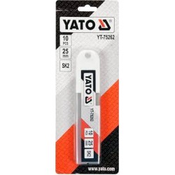 Сменные лезвия сегмент YATO 25мм 10 шт YT-75262 Сменные лезвия сегмент YATO 25мм 10 шт YT-75262