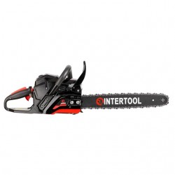 Цепная пила бензо 2.6кВт 58 см3 шина 45см 3200 об в мин Intertool WT-0640