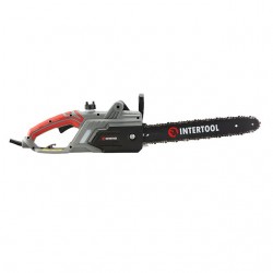 Электропила цепная 2400Вт 40м боковой двигатель Intertool DT-2201