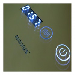 Зеркало LED (подсветка часы антизапотивание) MIXXUS FLAT MR 04-100x60 MI6008 Зеркало LED (подсветка часы антизапотивание) MIXXUS FLAT MR 04-100x60 MI6008