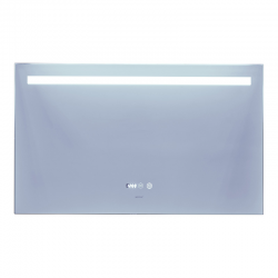 Зеркало LED (подсветка часы антизапотивание) MIXXUS STRONG MR 05-100x60 MI6009