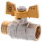 Кран шаровый для газа желтая бабочка 1/2 ВН KOER KR.218.G KR0036