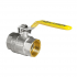 Кран шаровый для газа с желтой ручкой 3/4 ВВ KOER KR.214.G KR0113