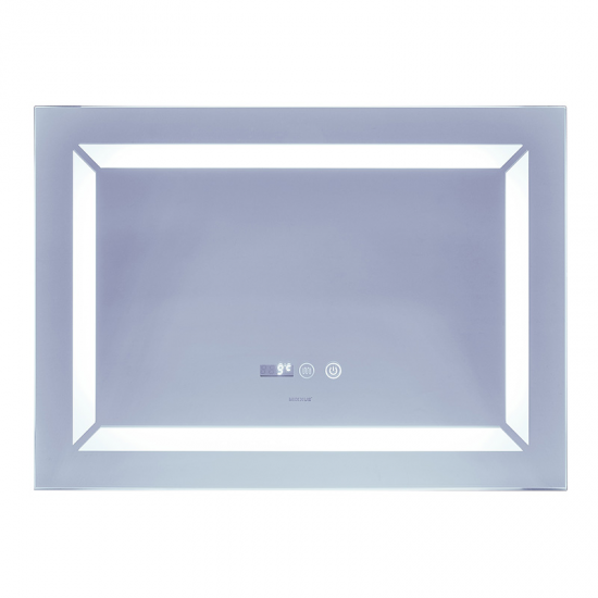 Зеркало LED (подсветка часы антизапотивание) MIXXUS LIGHT MR 01-70x50 MI6000