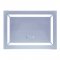 Зеркало LED (подсветка часы антизапотивание) MIXXUS LIGHT MR 01-70x50 MI6000
