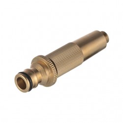 Насадка для полива латунная 1/2 с плавной регулировкой подачи Intertool GE-1421