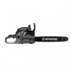 Цепная пила бензо 2.6кВт 58см 3 шина 45см 3200 об в мин Intertool DT-2209