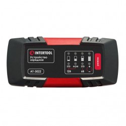 Зарядное устройство для автомобильного аккумулятора 6/12В 2А 230В Intertool AT-3022 Зарядное устройство для автомобильного аккумулятора 6/12В 2А 230В Intertool AT-3022