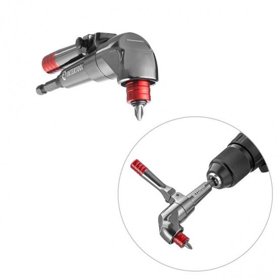Насадка угловая для дрели и шуруповерта Intertool VT-0116