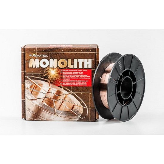 Сварочная проволка марки Monolit G4Si диаметр 0,8 катушка 1 кг 000783