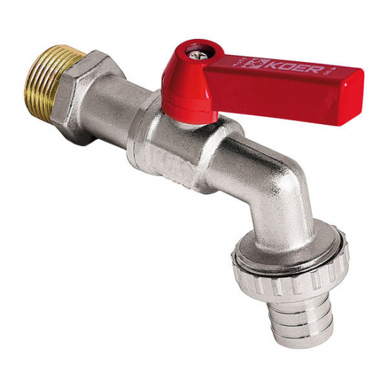 Кран шаровый поливочный 3/4 KOER KR251 KR0012