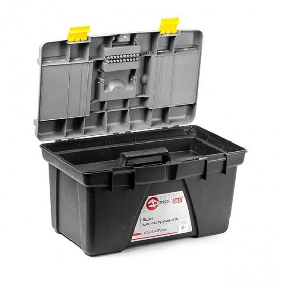 Ящик для инструмента 26.5 670х393х370 мм INTERTOOL BX-0326