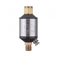 Мини-фильтр для покрасочного пистолета металлический корпус 1/4 Intertool PT-1403