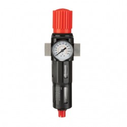 Фильтр для очистки воздуха + редуктор в металле 1/2 2500 л/мин ПРОФИ Intertool PT-1418