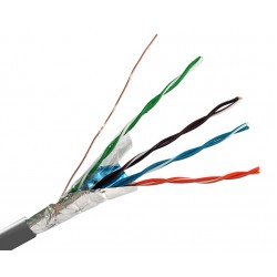 Кабель витая пара FTP Cat 5E 0.48 305М наружный интернет