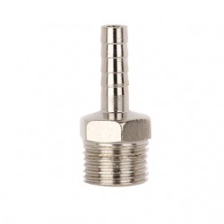 Переходник с наружной резьбой 1/4 на шланг 6 мм INTERTOOL PT-1843