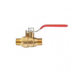 Кран шаровый воздушный, латунь, наружная резьба 1/4-1/4 STORM INTERTOOL PT-1882