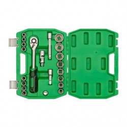 Набор инструментов 21 ед. 1/2 INTERTOOL ET-6021SP Набор инструментов 21 ед. 1/2 INTERTOOL ET-6021SP