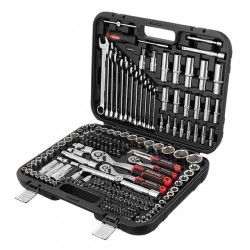 Набор инструментов 1/2, 3/8, 1/4 219ед. Cr-V STORM INTERTOOL ET-8219