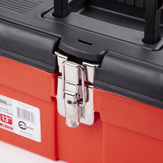 Ящик для инструмента с металлическими замками 13 330х180х165 мм INTERTOOL BX-1113 Ящик для инструмента с металлическими замками 13 330х180х165 мм INTERTOOL BX-1113