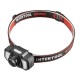Фонарь налобный аккумуляторный XPE 2RED LED 7 режимов работы, сенсор, STORM INTERTOOL LB-0311