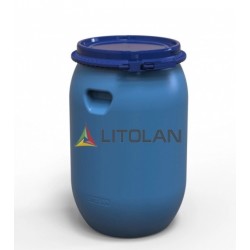 Емкость пищевая вертикальная 100л Litolan синяя 002815