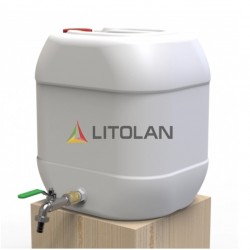 Евроканистра 30л Litolan белая пищевая 002220 Евроканистра 30л Litolan белая пищевая 002220