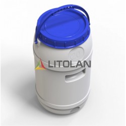 Бидон пищевой Litolan 20л белый 002513 Бидон пищевой Litolan 20л белый 002513