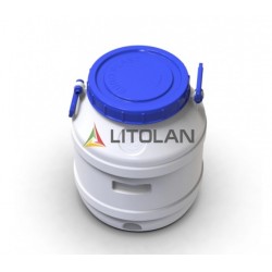Бидон пищевой Litolan 45л белый 003321 Бидон пищевой Litolan 45л белый 003321
