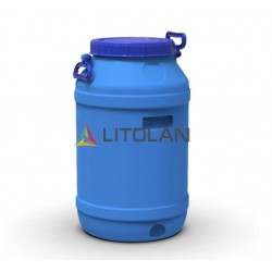 Бидон пищевой Litolan 65л синий 002555 Бидон пищевой Litolan 65л синий 002555