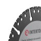 Диск отрезной сегментный алмазный 125х22.2 мм универсальный Intertool CT-1000