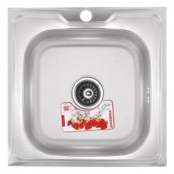 Мойка кухонная из нерж. стали ZERIX ZH5050-06-160E SATIN ZX1609