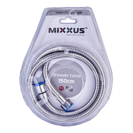 Шланг для душа MIXXUS Shower hose-150см SUS304 MI6053