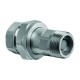 Сгон-американка 3/4 прямая с обратным клапаном никель KOER KR4763 Сгон-американка 3/4 прямая с обратным клапаном никель KOER KR4763
