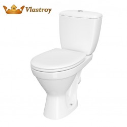 Унитаз компакт Cersania 704 simpleon 011 3/6 с крышкой полипропилен Унитаз компакт Cersania 704 simpleon 011 3/6 с крышкой полипропилен