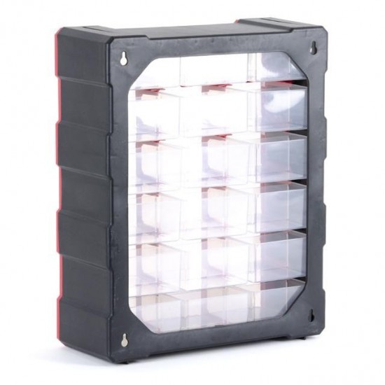 Органайзер 19 дюймов 475х380х160 мм Intertool BX-4019