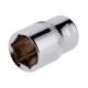 Головка шестигранная 1/4, 12мм Cr-V STORM Intertool ET-0442