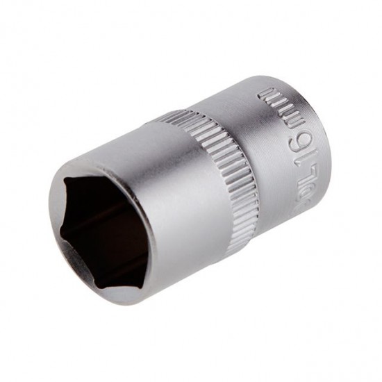 Головка шестигранная 1/2, 16мм*38мм Intertool ET-2016