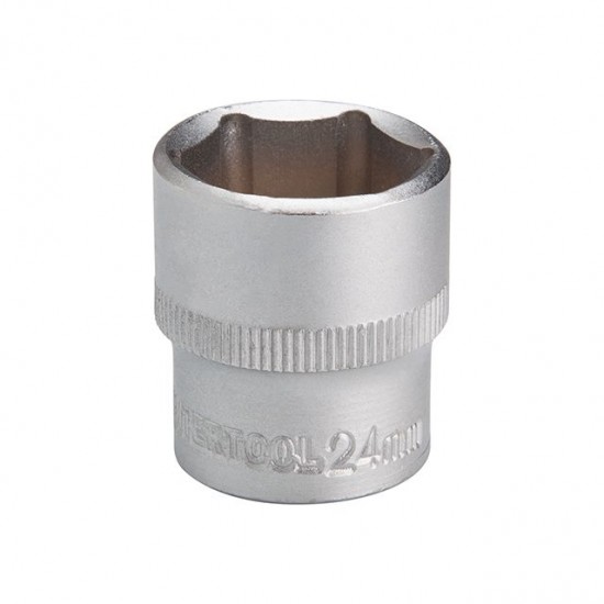 Головка шестигранная 1/2, 21мм*24мм Intertool ET-2024
