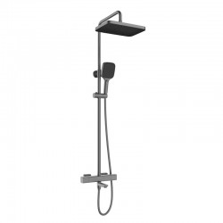 Душевая колонна с термостатическим смесителем 3 функции MIXXUS PREMIUM VIRGO 009-J GRAPHITE MI6647 Душевая колонна с термостатическим смесителем 3 функции MIXXUS PREMIUM VIRGO 009-J GRAPHITE MI6647