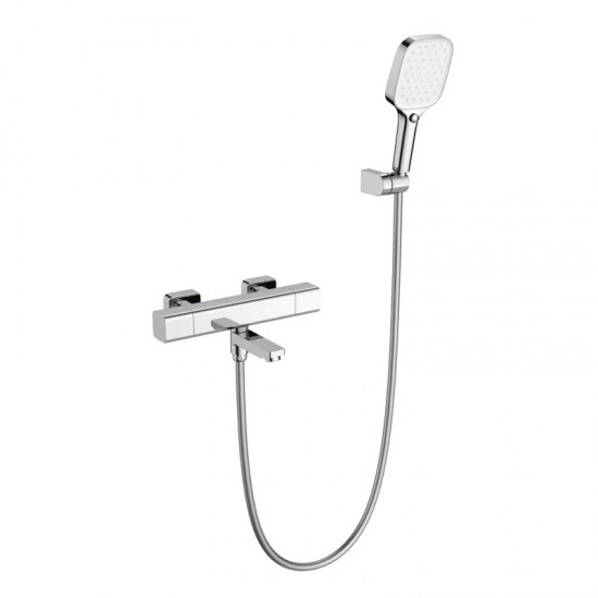Смеситель для ванны с коротким изливом MIXXUS PREMIUM VIGRO 009 (EURO)  термостат MI6644