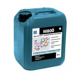 Суперпластификатор упрочняющий для бетона Coral Master Expert M800 5л