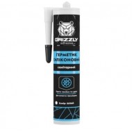 Герметик силиконовый санитарный белый ТМ GRIZZLY 280мл